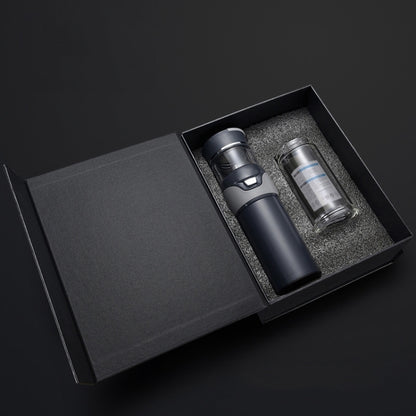 101-500ML Insulation Cup Tea Water Separation Tea Cup,Style:, Stainless Steel  Black, Stainless Steel  Coffee, Stainless Steel  Gray, Black+Gift Box, Coffee+Gift Box, Gray+Gift Box, Glass Black+Gift Box, Glass Coffee+Gift Box, Glass Gray+Gift Box      ...