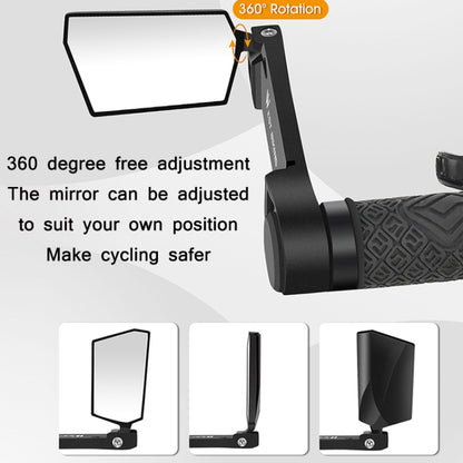 WEST BIKING Bicycle Handlebar Folding Mirror, WEST BIKING Folding Mirror