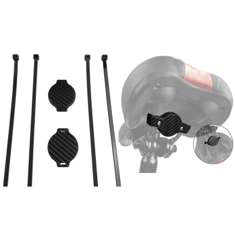 Road MTB Bike Anti-Theft Anti-Lost Locator Mounting Bracket for AirTag,Style:, Banding, Screw