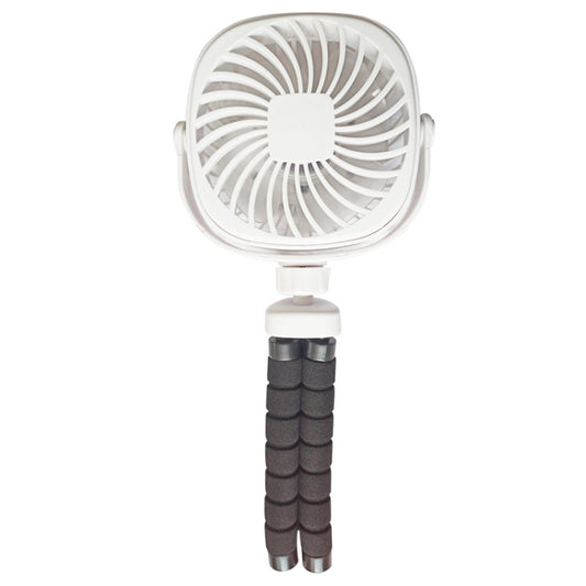 Ventilateur polyvalent Octopus (poussette, portable, de bureau), USB, 1200 mAh blanc, 1200 mAh rose, 1200 mAh noir, 2200 mAh blanc, 2200 mAh rose, 2200 mAh noir