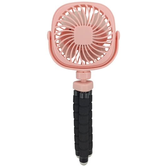 Ventilateur polyvalent Octopus (poussette, portable, de bureau), USB, 1200 mAh blanc, 1200 mAh rose, 1200 mAh noir, 2200 mAh blanc, 2200 mAh rose, 2200 mAh noir