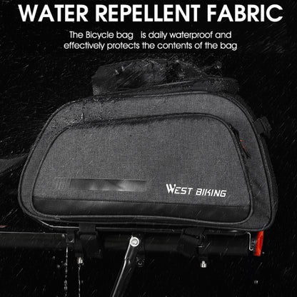WEST BIKING Multifunctional Bicycle Aluminum Foil Insulation Pouch, WEST BIKING Camel Bag