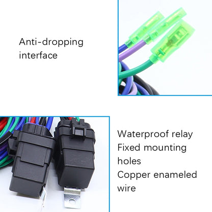 7014G Marine Harness Insertion Plate Tilt Flattening Device Harness Suitable For CMC / TH, 12V