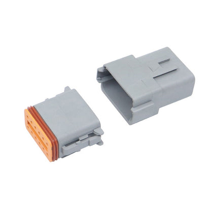 Car Waterproof Connector Conductive Connection Terminal, 4 PCS DT04-2P / DT06-2S With Copper, 4 PCS DT04-3P / DT06-3S With Copper, 2 PCS DT04-4P / DT06-4S With Copper, 2 PCS DT04-6P / DT06-6S With Copper, 2 PCS DT04-8P / DT06-8S With Copper������������...