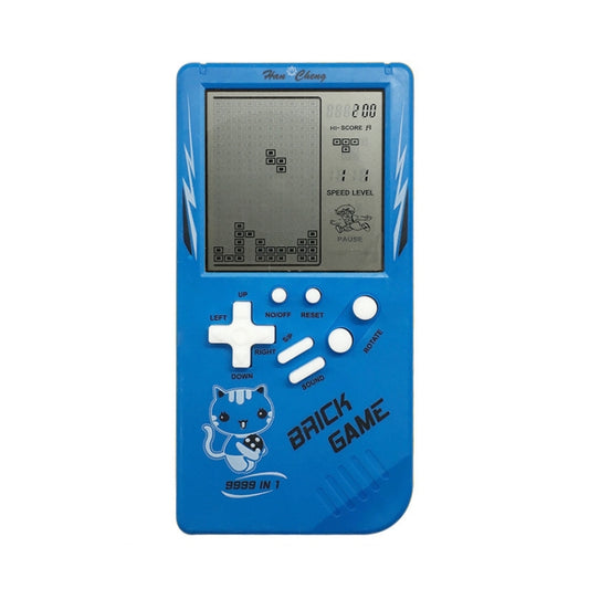 Console de jeu portable rétro pour enfants à grand écran, bleue, rose, jaune, verte