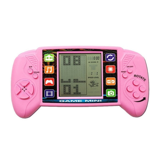 Grande console de jeux portable pour enfants, jouets électroniques, bleue, rose, noire, jaune