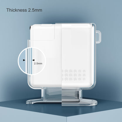 OATSBASF Transparent Silicone Power Protective Case For IPhone MacBook Pro Air, 20W