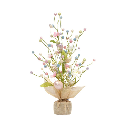 Arbre décoratif LED de Pâques avec œufs colorés, 1, 2, 3, 4