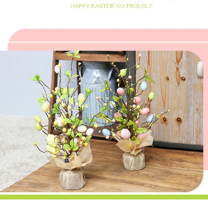 Easter LED Lights Colorful Egg Decorative Tree, 1, 2, 3, 4