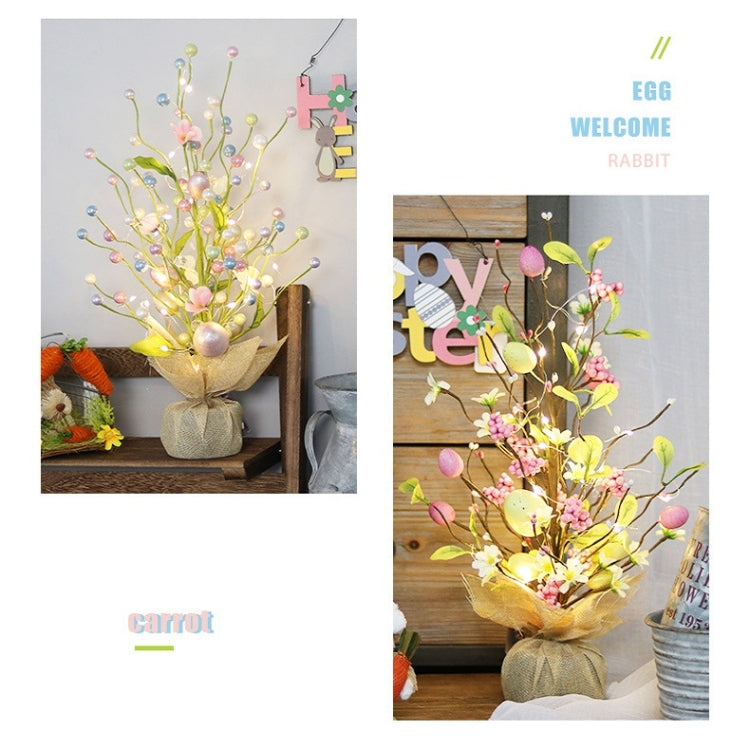 Easter LED Lights Colorful Egg Decorative Tree, 1, 2, 3, 4