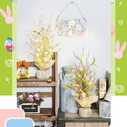 Easter LED Lights Colorful Egg Decorative Tree, 1, 2, 3, 4