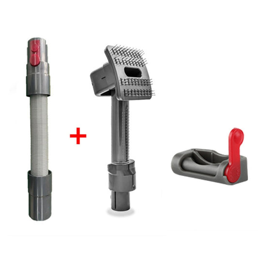Accessoires d'aspirateur pour Dyson V7 V8 V10 V11, brosse pour animaux + tuyau + verrou d'interrupteur
