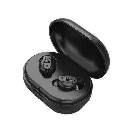 Old People Voice Amplifier Sound Collector Hearing Aid, Red Blue Double Machine + White Charging Bin, Red Blue Double Machine + Black Charging Bin, Skin Color Double Machine + Black Charging Bin, Skin Color Double Machine + White Charging Bin, Black   ...