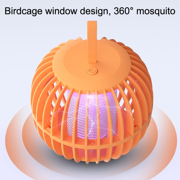 Lampe anti-moustiques veilleuse citrouille USB portable piège à moustiques électrique, piège à moustiques orange