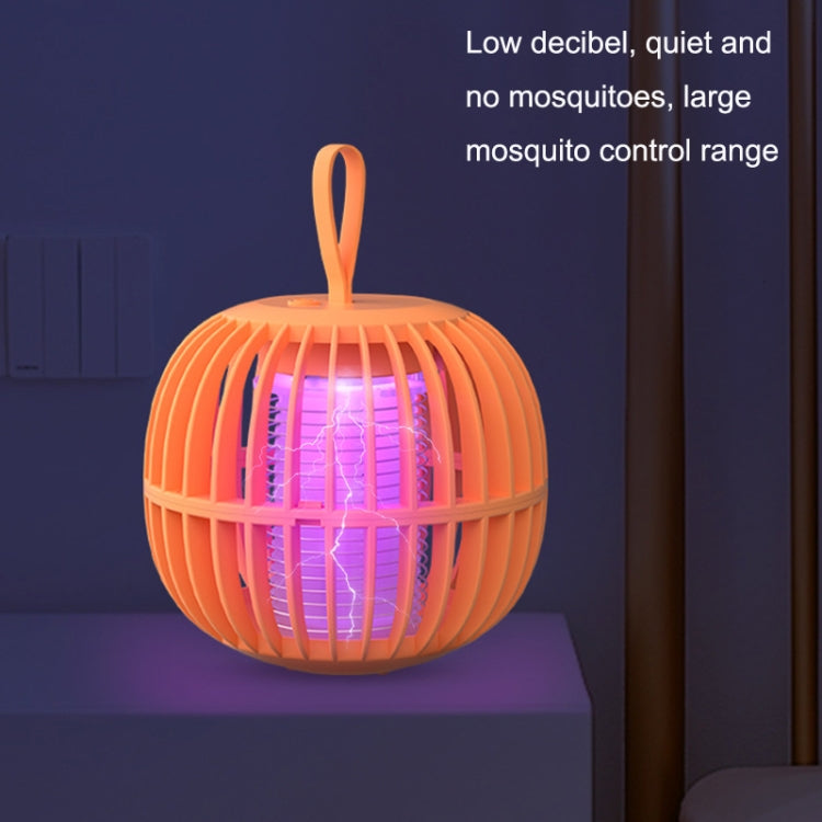 Lampe anti-moustiques veilleuse citrouille USB portable piège à moustiques électrique, piège à moustiques orange