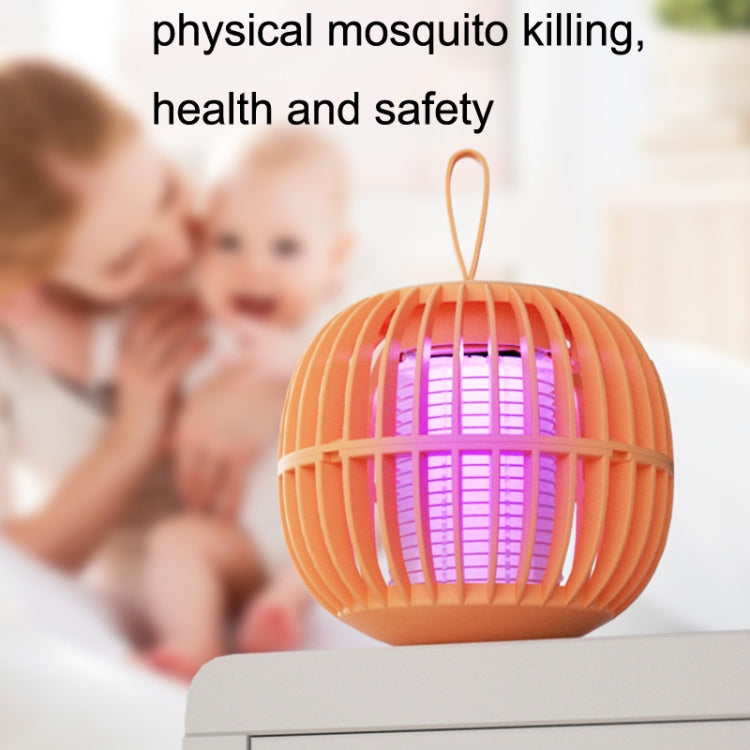 Lampe anti-moustiques veilleuse citrouille USB portable piège à moustiques électrique, piège à moustiques orange
