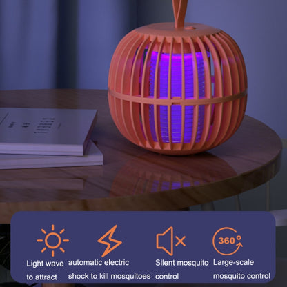 Lampe anti-moustiques veilleuse citrouille USB portable piège à moustiques électrique, piège à moustiques orange
