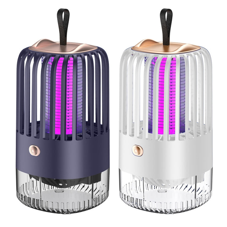 BG-005 Cage Shock Inhalation USB Mute Mosquito Repellent, Style:, Charging Model Blue, Charging Model White, Dircet Charging Model Blue, Dircet Charging Model White