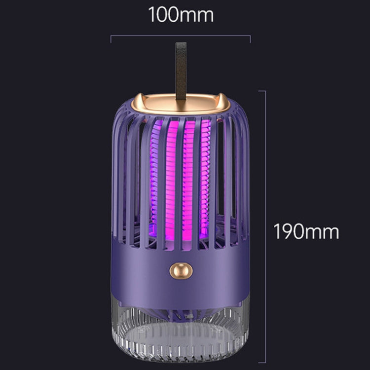 BG-005 Cage Shock Inhalation USB Mute Mosquito Repellent, Style:, Charging Model Blue, Charging Model White, Dircet Charging Model Blue, Dircet Charging Model White