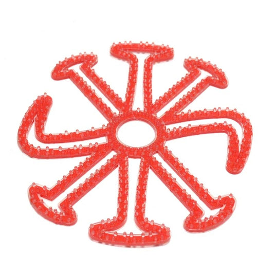 Coussin intérieur de casque en silicone anti-pression pour cheveux respirant et portable, rouge, bleu, noir, orange