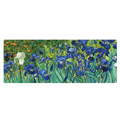 Am002 Large Oil Painting Desk Rubber Mouse Pad, 300x800x1.5mm No Stitched Edges, 300x800x2mm Stitched Edges, 300x800x3mm Stitched Edges, 300x800x4mm Stitched Edges, 300x800x5mm Stitched Edges, 400x900x1.5mm No Stitched Edges, 400x900x2mm Stitched Edges...