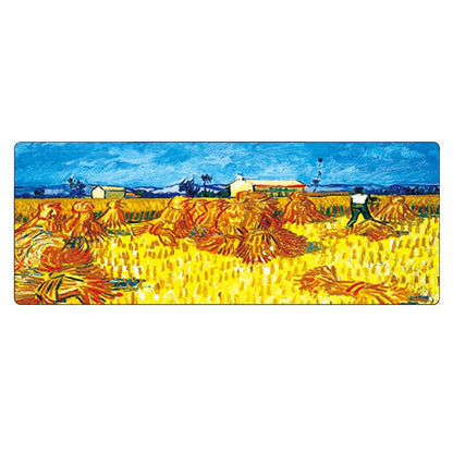 Am002 Large Oil Painting Desk Rubber Mouse Pad, 300x800x1.5mm No Stitched Edges, 300x800x2mm Stitched Edges, 300x800x3mm Stitched Edges, 300x800x4mm Stitched Edges, 300x800x5mm Stitched Edges, 400x900x1.5mm No Stitched Edges, 400x900x2mm Stitched Edges...