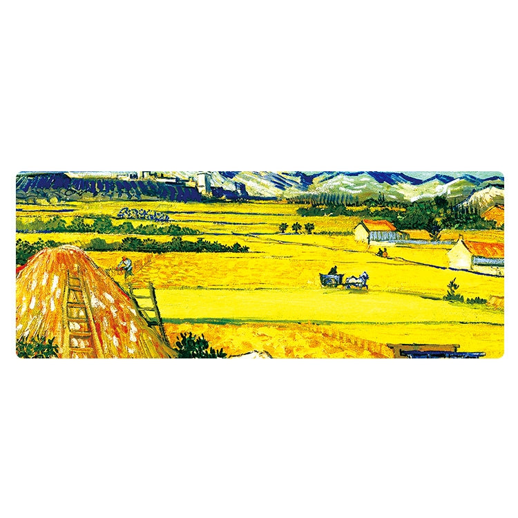Am002 Large Oil Painting Desk Rubber Mouse Pad, 300x800x1.5mm No Stitched Edges, 300x800x2mm Stitched Edges, 300x800x3mm Stitched Edges, 300x800x4mm Stitched Edges, 300x800x5mm Stitched Edges, 400x900x1.5mm No Stitched Edges, 400x900x2mm Stitched Edges...