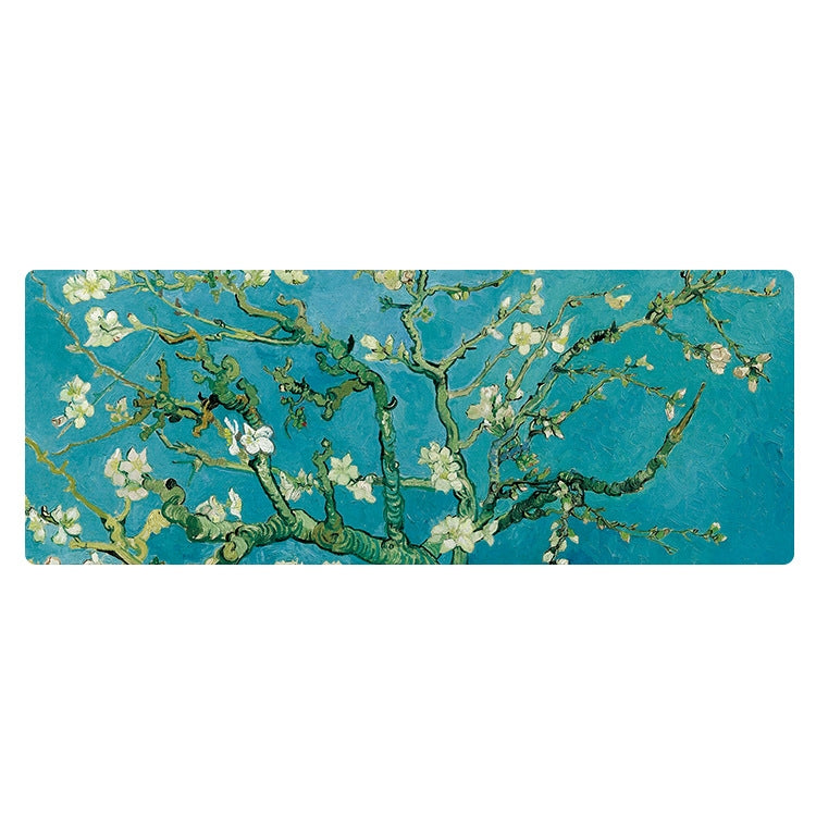 Am002 Large Oil Painting Desk Rubber Mouse Pad, 300x800x1.5mm No Stitched Edges, 300x800x2mm Stitched Edges, 300x800x3mm Stitched Edges, 300x800x4mm Stitched Edges, 300x800x5mm Stitched Edges, 400x900x1.5mm No Stitched Edges, 400x900x2mm Stitched Edges...