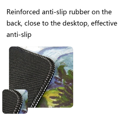 Am002 Large Oil Painting Desk Rubber Mouse Pad, 300x800x1.5mm No Stitched Edges, 300x800x2mm Stitched Edges, 300x800x3mm Stitched Edges, 300x800x4mm Stitched Edges, 300x800x5mm Stitched Edges, 400x900x1.5mm No Stitched Edges, 400x900x2mm Stitched Edges...
