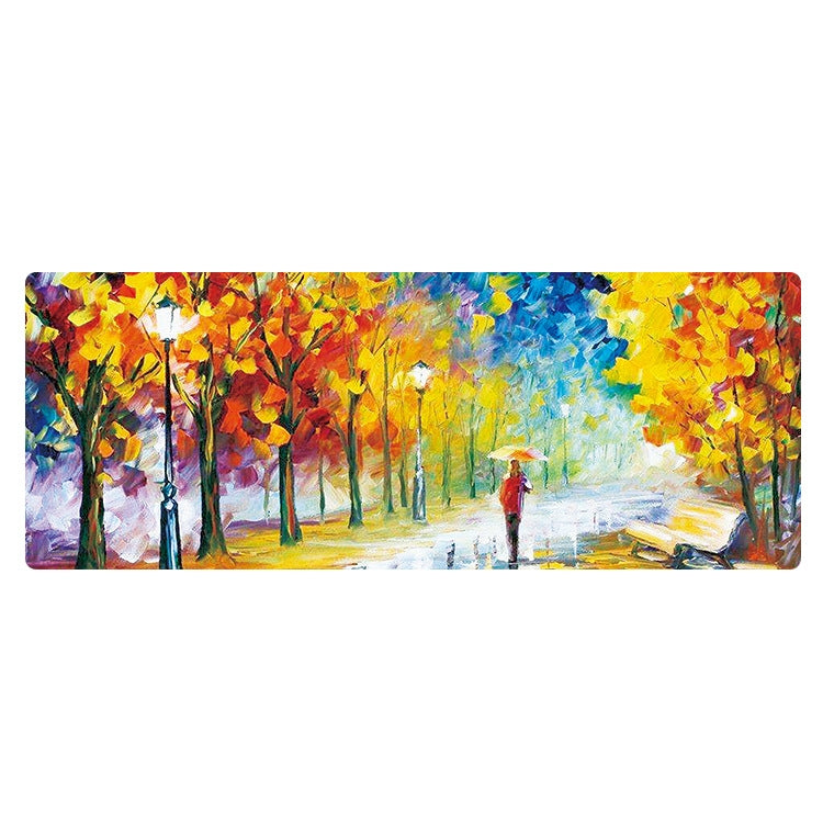 Am002 Large Oil Painting Desk Rubber Mouse Pad, 300x800x1.5mm No Stitched Edges, 300x800x2mm Stitched Edges, 300x800x3mm Stitched Edges, 300x800x4mm Stitched Edges, 300x800x5mm Stitched Edges, 400x900x1.5mm No Stitched Edges, 400x900x2mm Stitched Edges...