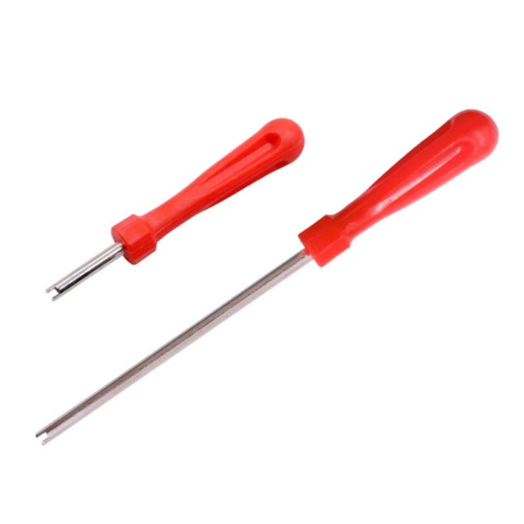10 capsules de valve de pneu de voiture électrique, interrupteur de noyau de valve de vélo, style : simple tête courte, simple tête longue