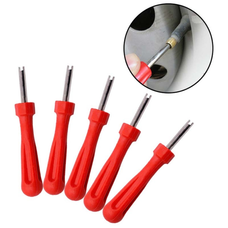 10 capsules de valve de pneu de voiture électrique, interrupteur de noyau de valve de vélo, style : simple tête courte, simple tête longue