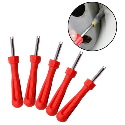 10 capsules de valve de pneu de voiture électrique, interrupteur de noyau de valve de vélo, style : simple tête courte, simple tête longue