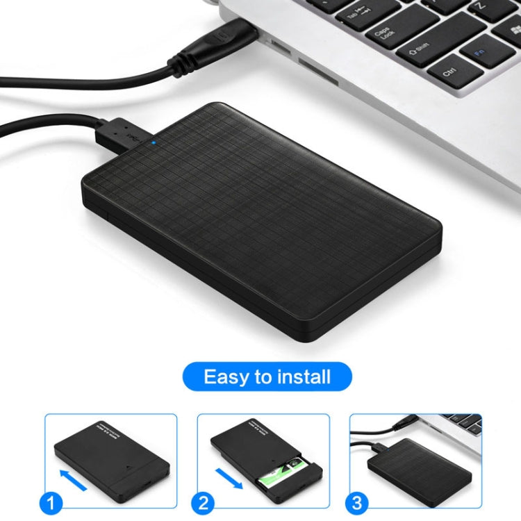 E39 2.5 Inch USB3.0 SATA Mobile Hard Disk Box, E39