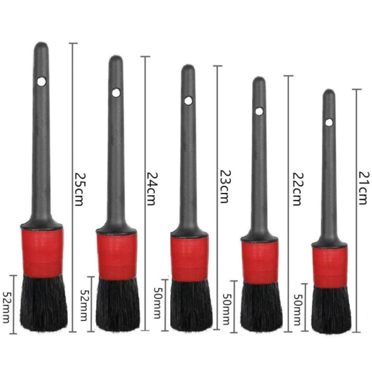 26 PCS / Set Car Beauty Car Wash Detail Brush Electric Drill Brush Outlet Brush, 26 PCS / Set Red, 26 PCS / Set Yellow