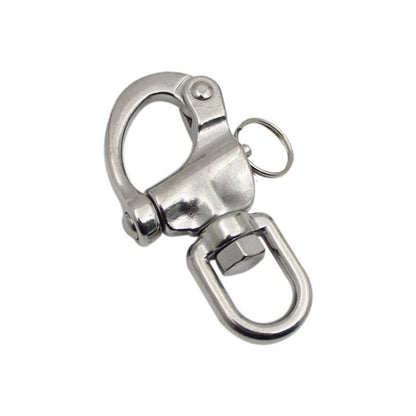 Yachting Sailing Stainless Steel Coil Type Rotary Spring Shackle, 70mm, 87mm, 128mm