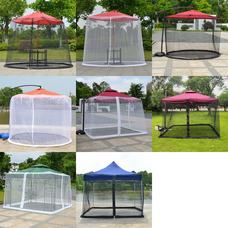 HY-0205 300 x 230 cm Outdoor Parasol Anti-mosquito Net Cover, Straight Rod Umbrellas, Banana Umbrellas, Square Umbrellas, Folding Tents