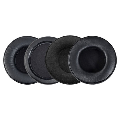 2 PCS  Earmuffs for Audio-Technica AD1000X AD2000X AD900X AD700X,Style:, Black Protein Skin, Black Thickened Protein Skin, Black Flannel, Black Lambskin, Solid Head Beam, Hollow Head Beam