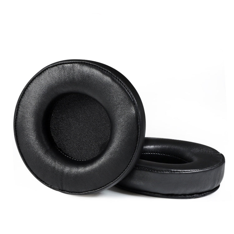 2 PCS  Earmuffs for Audio-Technica AD1000X AD2000X AD900X AD700X,Style:, Black Protein Skin, Black Thickened Protein Skin, Black Flannel, Black Lambskin, Solid Head Beam, Hollow Head Beam
