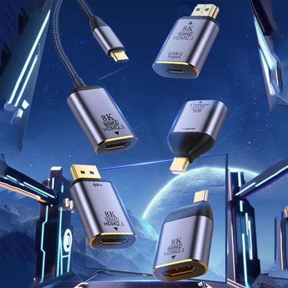 Type-C to HDMI/DP/Mini DP Converter, Style:, 8K-001, 8K-002, 8K-003, 8K-004, 8K-005
