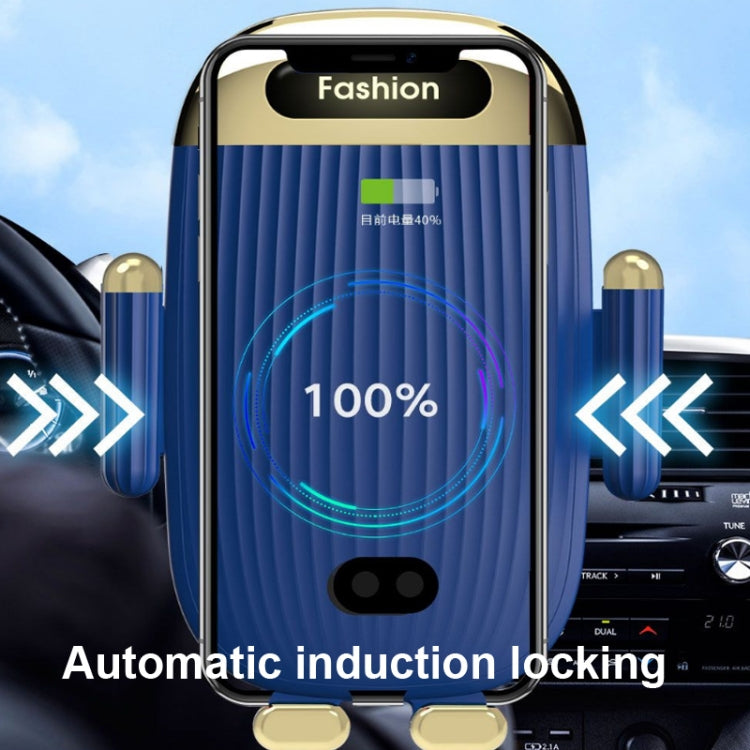 Support de téléphone sans fil pour voiture S18 15 W, noir, rouge, bleu, vert, noir avec support à ventouse, rouge avec support à ventouse, bleu avec support à ventouse, vert avec support à ventouse