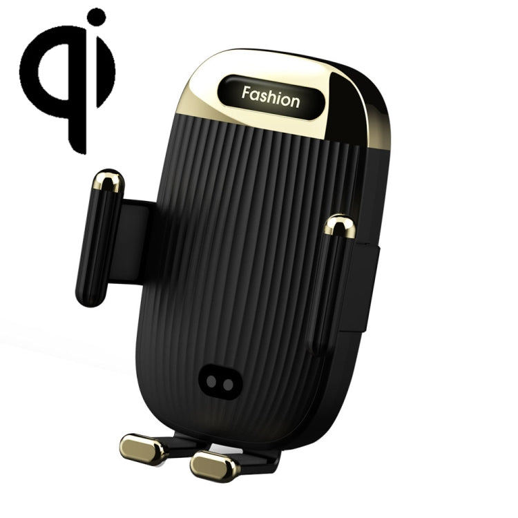 Support de téléphone sans fil pour voiture S18 15 W, noir, rouge, bleu, vert, noir avec support à ventouse, rouge avec support à ventouse, bleu avec support à ventouse, vert avec support à ventouse