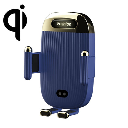 Support de téléphone sans fil pour voiture S18 15 W, noir, rouge, bleu, vert, noir avec support à ventouse, rouge avec support à ventouse, bleu avec support à ventouse, vert avec support à ventouse