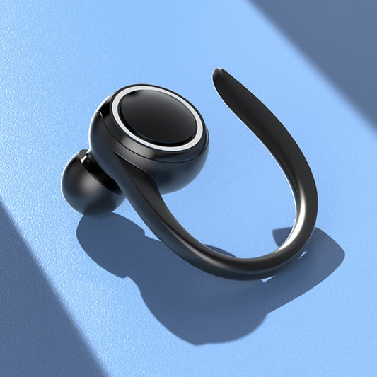 Écouteur Bluetooth A1S à suspension auriculaire avec son True Sound, casque de sport mono-auriculaire, A1S Noir, A1S Blanc