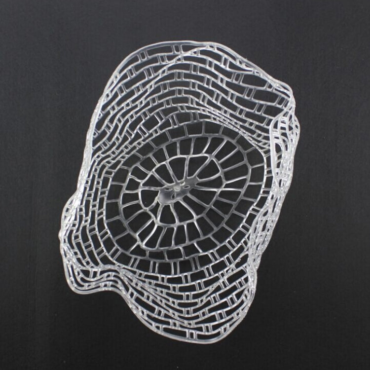 Filet de remplacement en caoutchouc souple transparent pour épuisette de pêche, Taille: Grand 120cm, Grand 120cm, Moyen 100cm