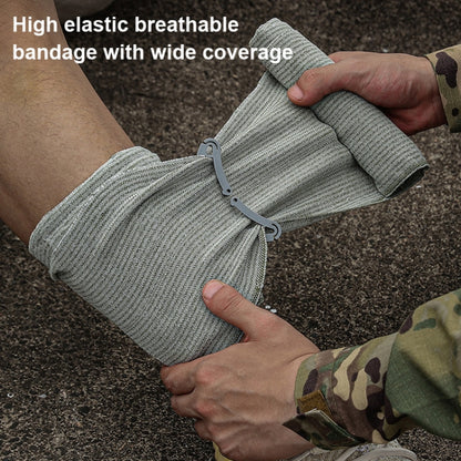 Garrot élastique d'extérieur, bandage compressif sous vide de premiers secours pour camping, grand, petit