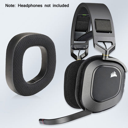 2 PCS RGB Headphone Case For CORSAIR HS80, Full Mesh, Mesh + Protein Skin, Full Velvet, Velvet + Protein Skin
