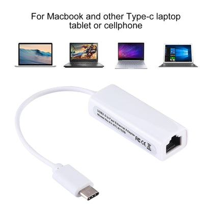 100M Driver-free Type-C/USB-C Network Card, Type-C