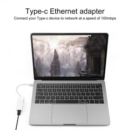 100M Driver-free Type-C/USB-C Network Card, Type-C