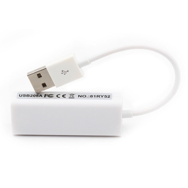 USB2.0 Drive-Free Ethernet 100M Network Card, USB 2.0